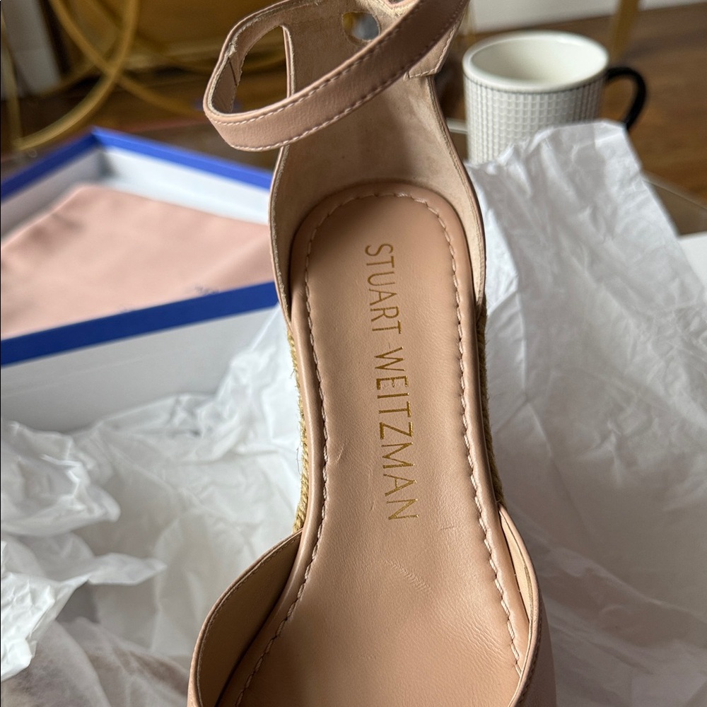Stuart Weitzman Blush Pink Heels